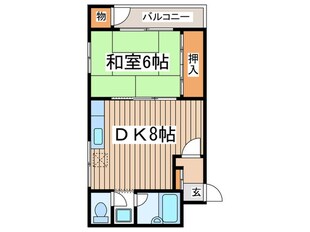 リベルティ－大通の物件間取画像